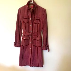 Vintage BCBG tweed coat